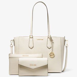 MICHAEL MICHAEL KORS Kimberly Large Faux Leather 3-in-1 Tote Bag Set